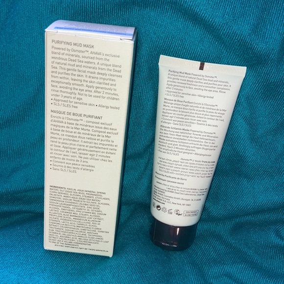 AHAVA Purifying Mud Mask: MSRP: $35, Brand New, Never Used, Sealed - Picture 2 of 8